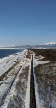 オホーツク地域～真冬の一日11・ドローン撮影